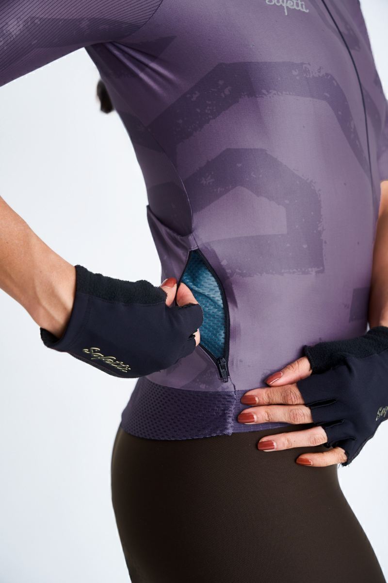 Safetti Jersey Fem Engraved Purple