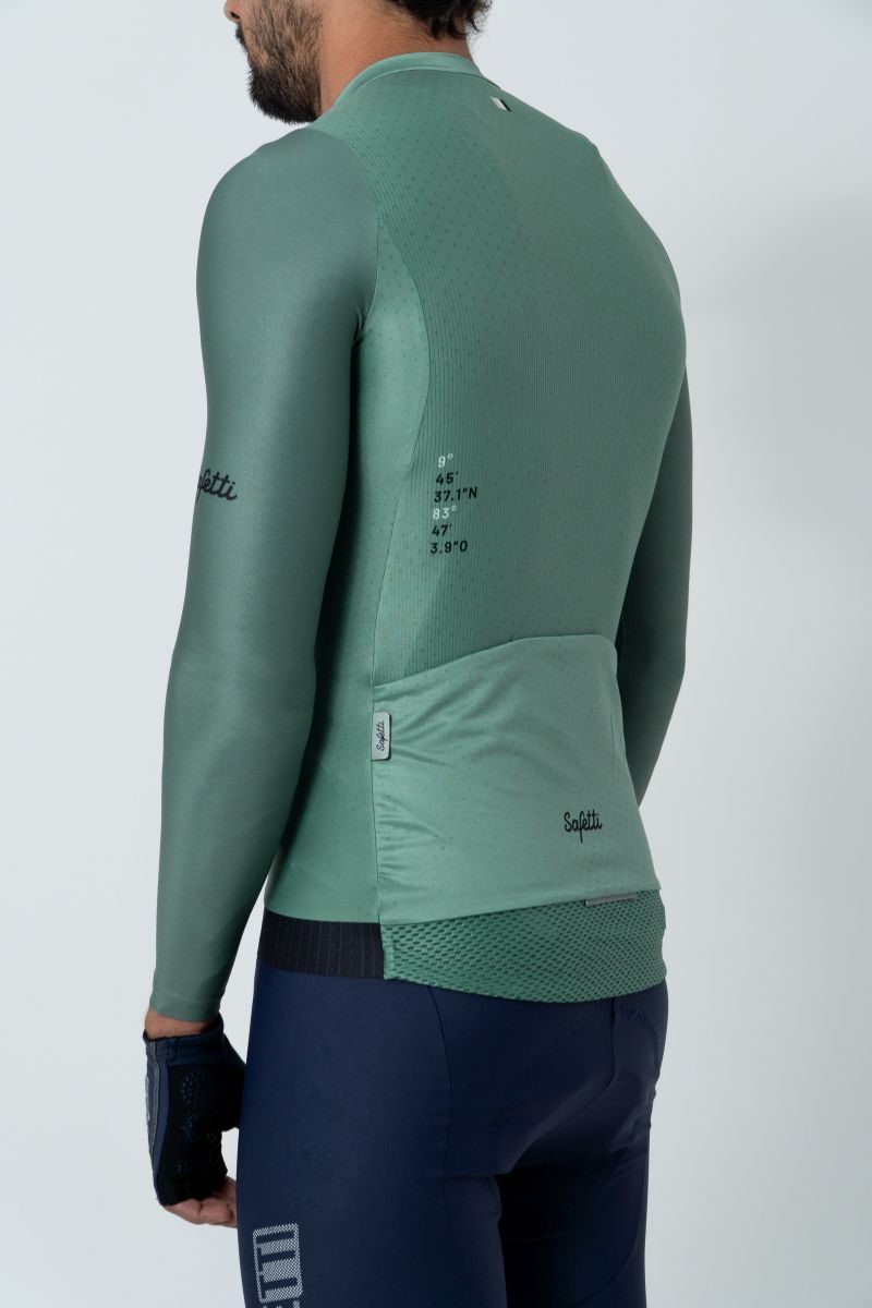 Jersey ML Masc Semplicitá Cadet Blue