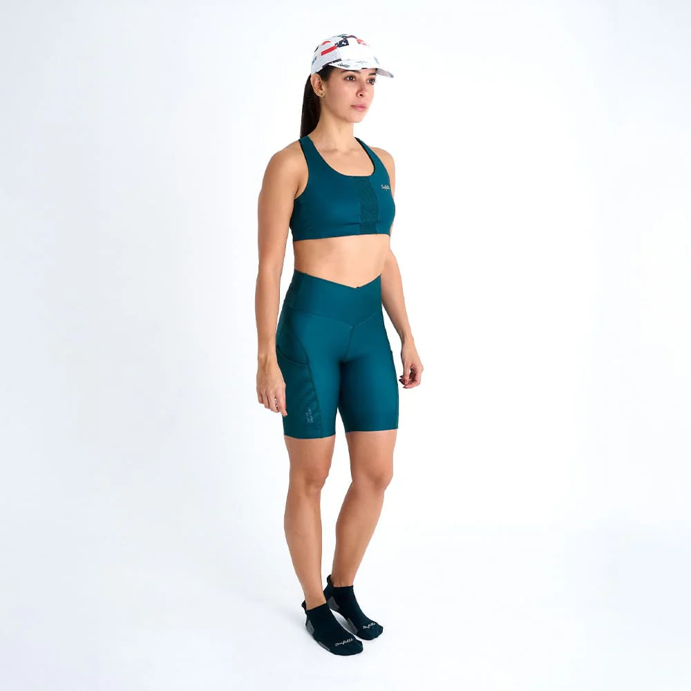 Safetti Bermuda de Corrida Fem Titán 2.0 Indigo