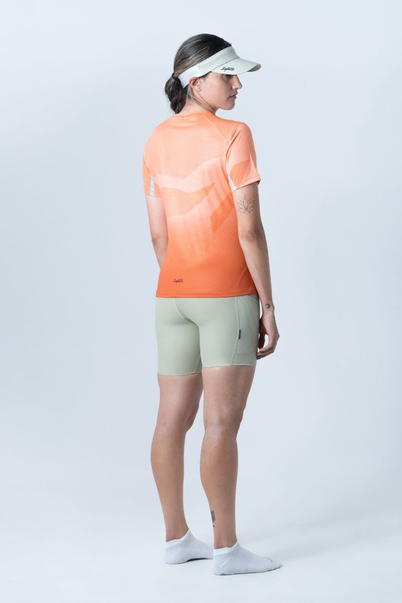 Safetti Camiseta Corrida Fem Cadence Flame