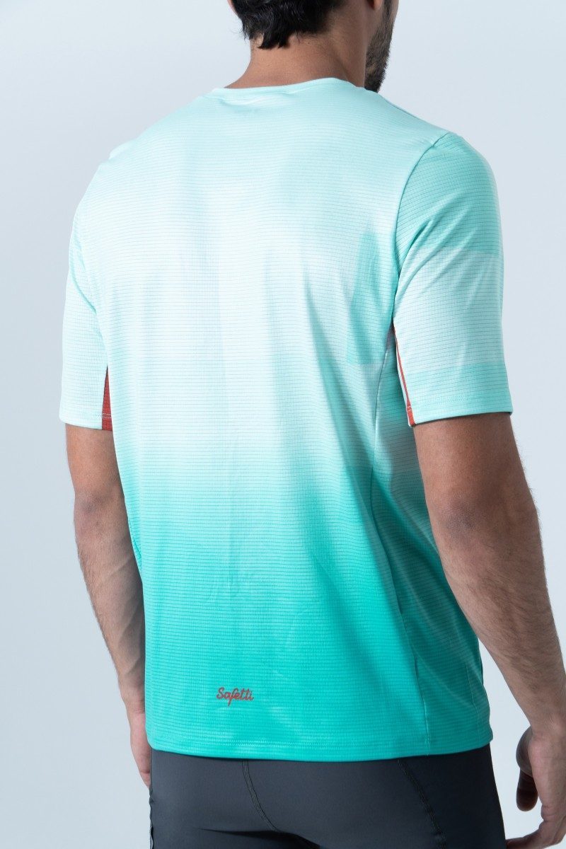 Safetti Camiseta Corrida Masc Cadence Água