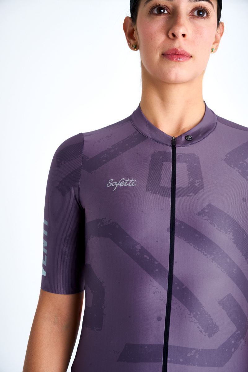 Safetti Jersey Fem Engraved Purple