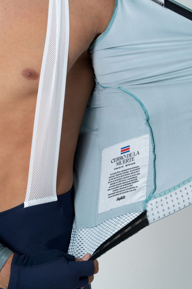 Jersey ML Masc Semplicitá Cadet Blue