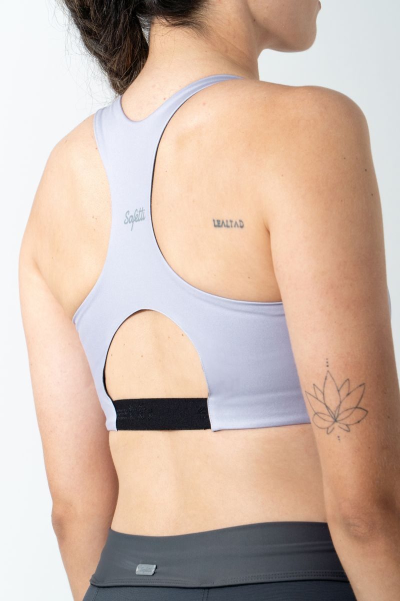 Safetti Top Fem Doumotion Dupla Face Lavanda