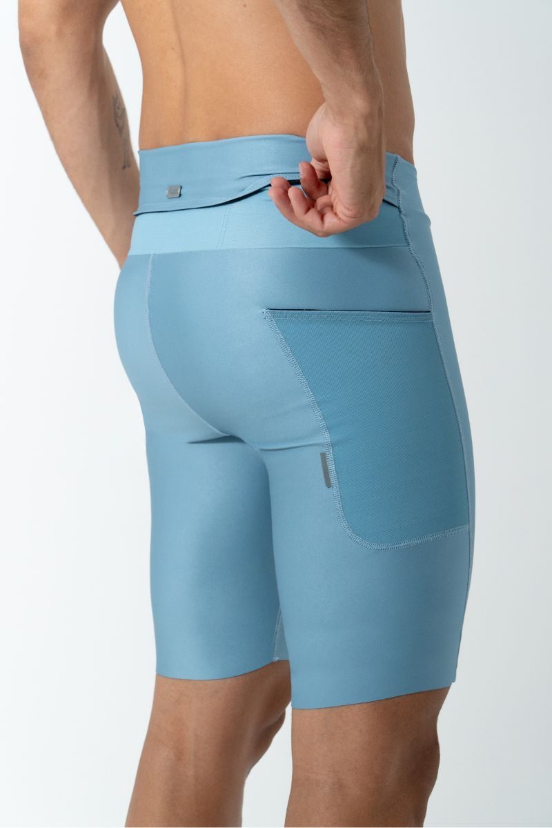 Safetti Bermuda de Corrida Masc Titán 2.0 Azul Polvo