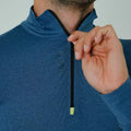 Safetti Camiseta ML Corrida Masc ACTIVE Azul