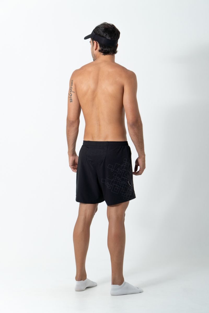 Safetti Short de Corrida Masc Venturi Light Nero