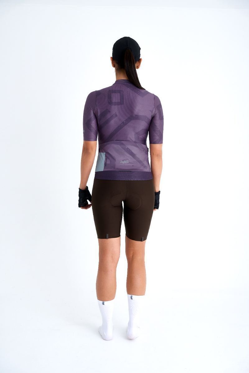 Safetti Jersey Fem Engraved Purple