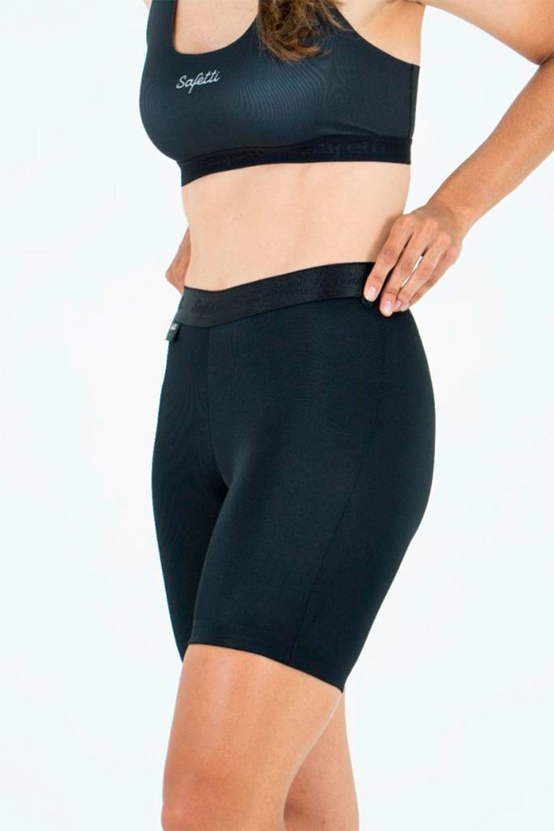 Safetti Short Interior Fem Aria Preto