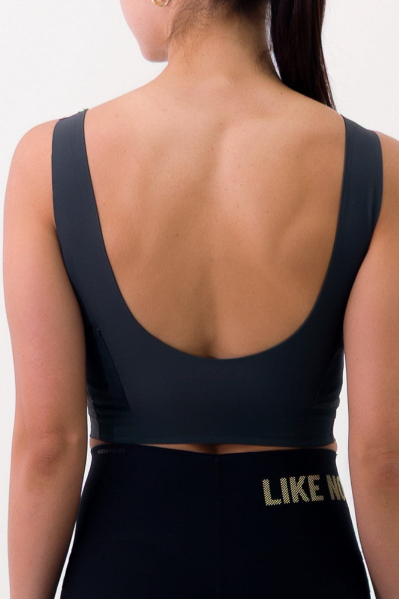 Top de Corrida Fem Synk Gris