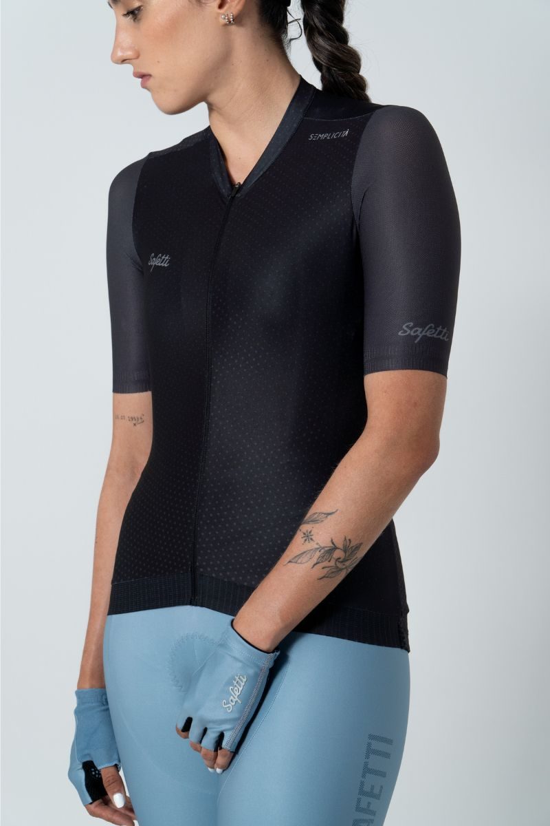 Jersey Fem Semplicitá Nero