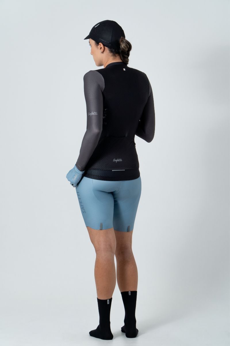 Jersey ML Fem Semplicitá Nero