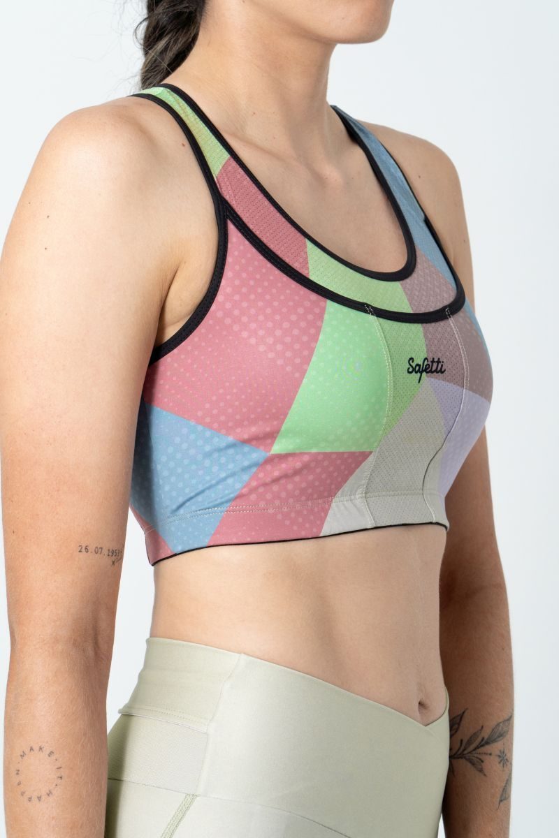Safetti Top Corrida Fem Swift Asana Colors