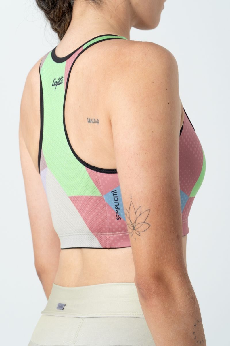 Safetti Top Corrida Fem Swift Asana Colors