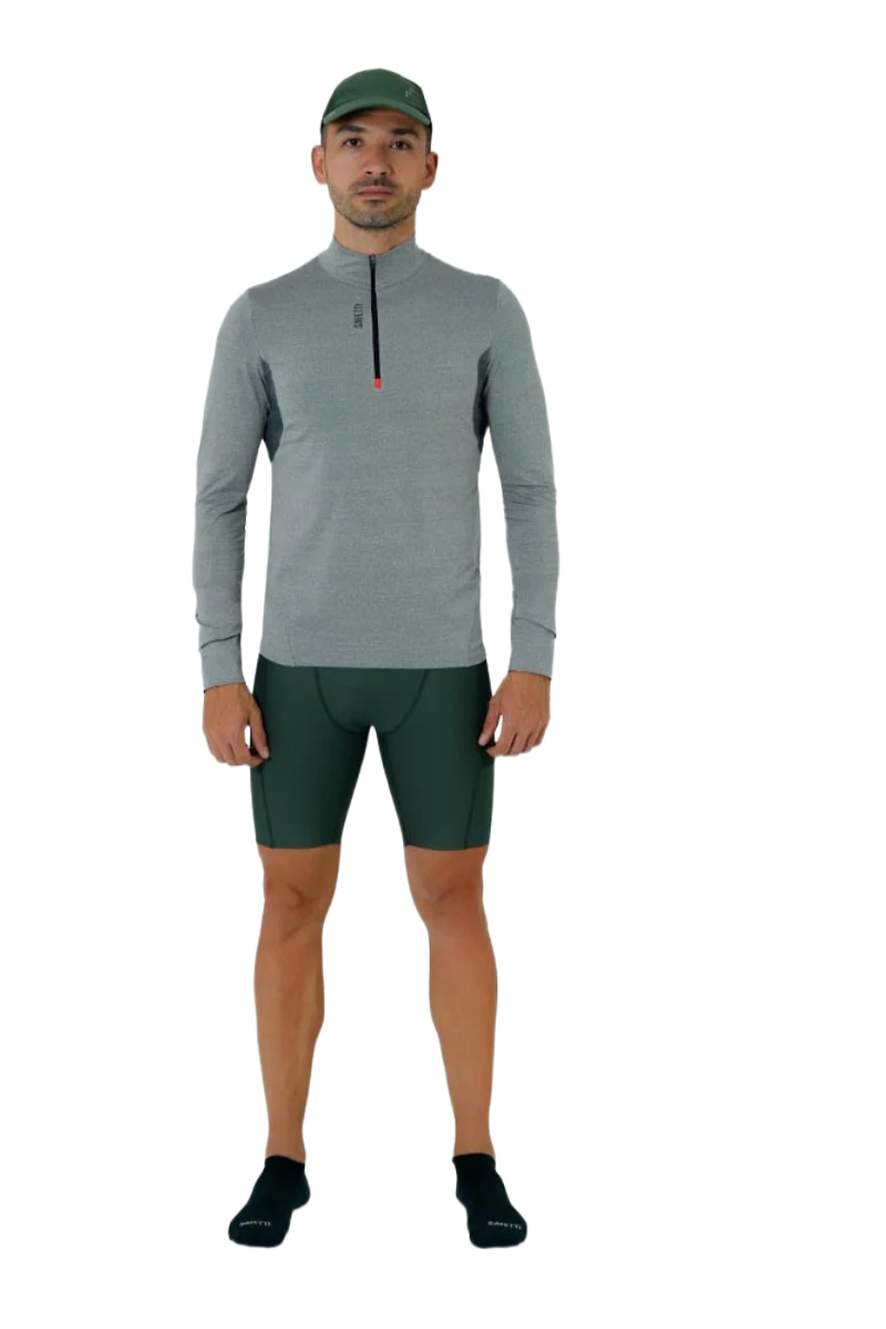 Safetti Camiseta ML Corrida Masc ACTIVE Cinza