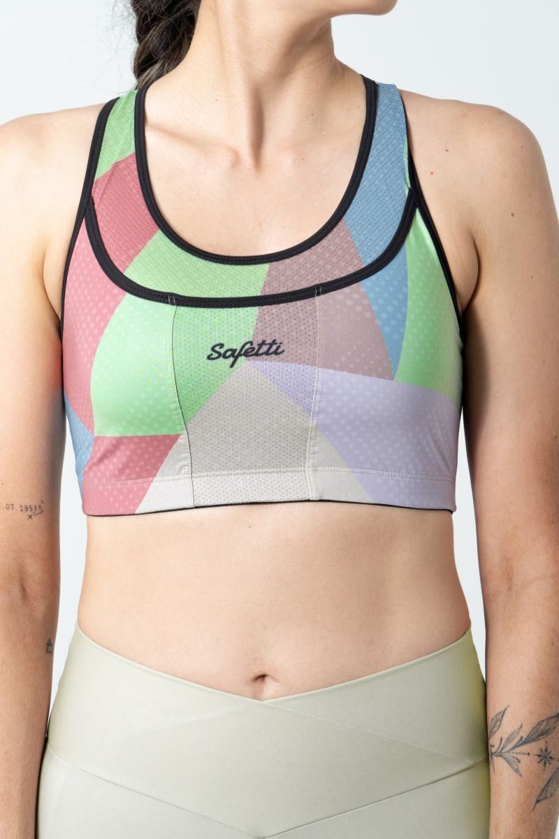 Safetti Top Corrida Fem Swift Asana Colors