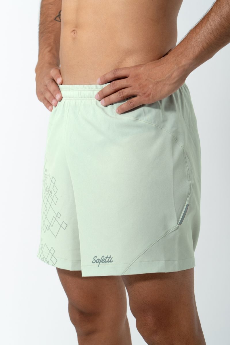 Safetti Short de Corrida Masc Venturi Light Nero