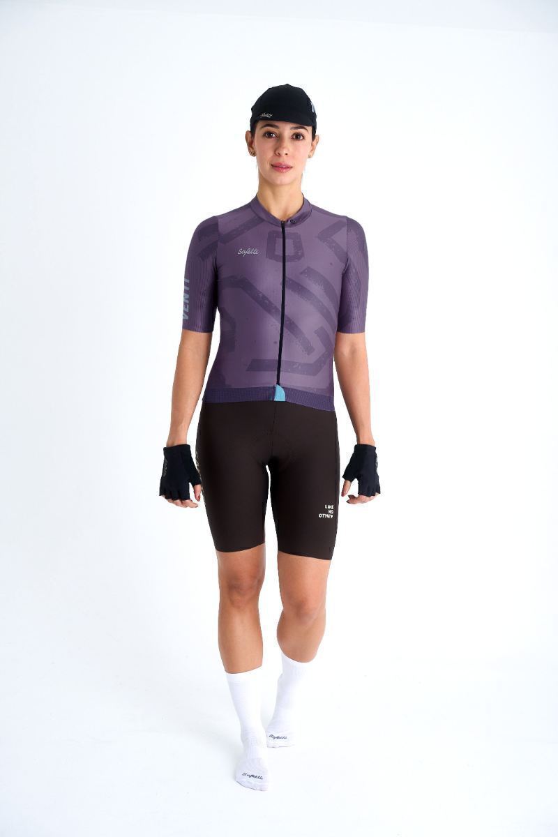 Safetti Jersey Fem Engraved Purple