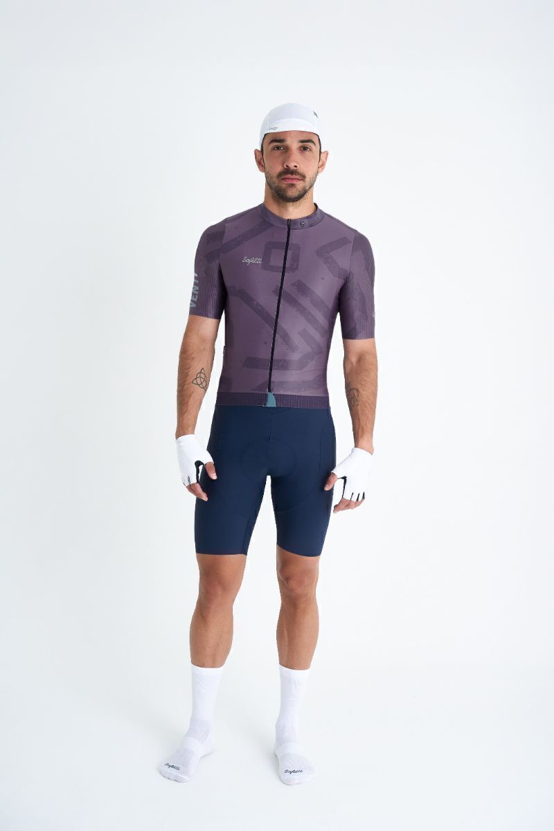 Jersey Masc Engraved Purple