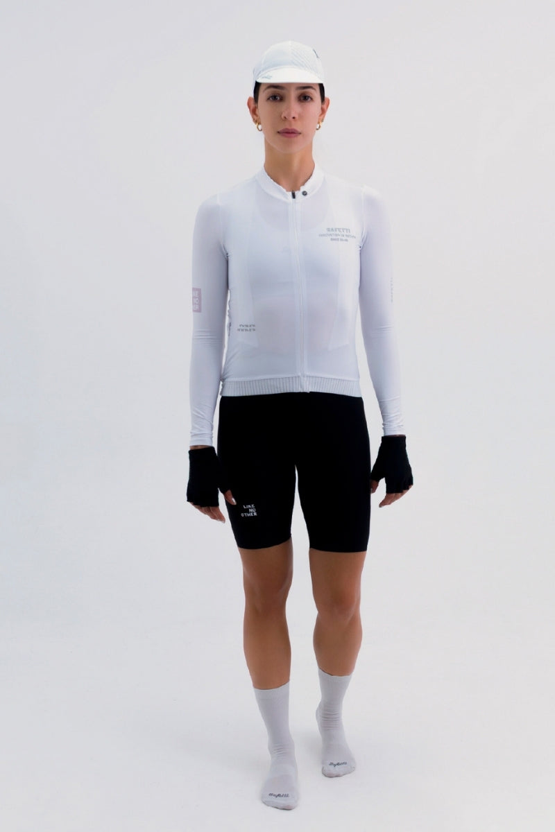 Jersey ML Fem Latitude Branca