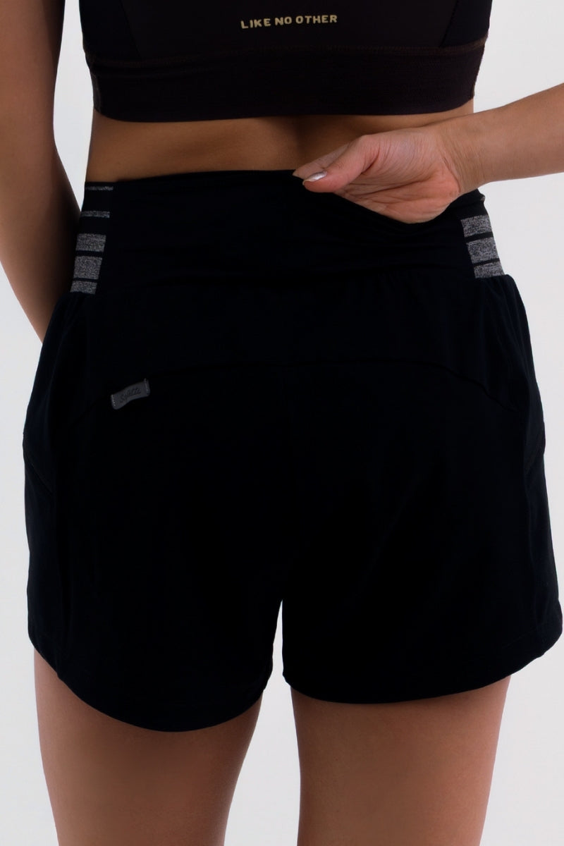 Short de Corrida Fem Explorer Preto
