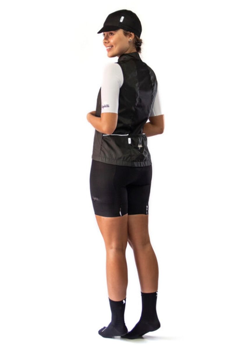 Safetti Colete Fem Avventura Preto