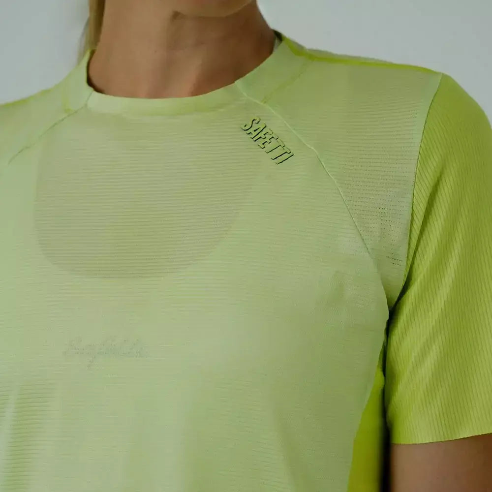 Safetti Camiseta Corrida Fem PRO 405 Limão