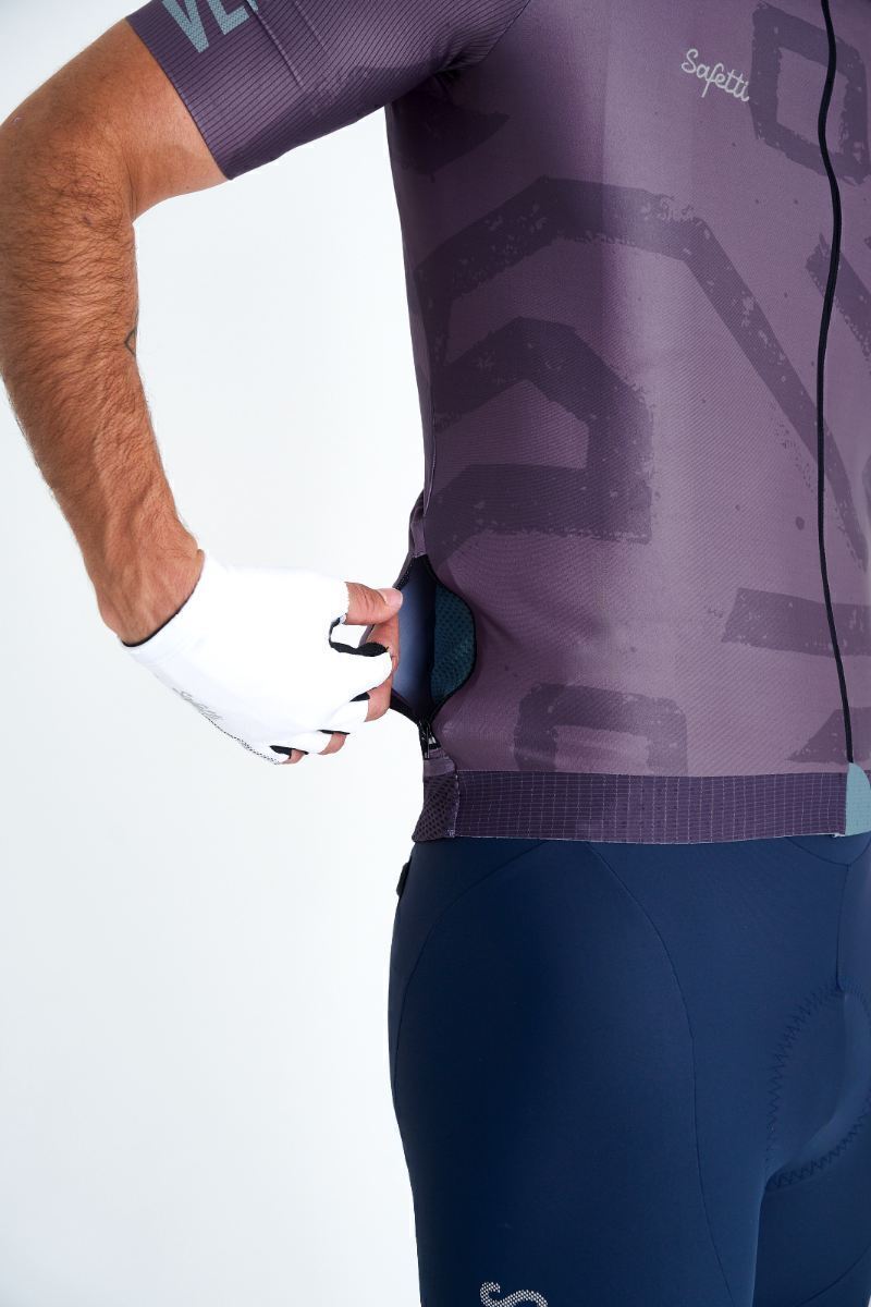 Jersey Masc Engraved Purple