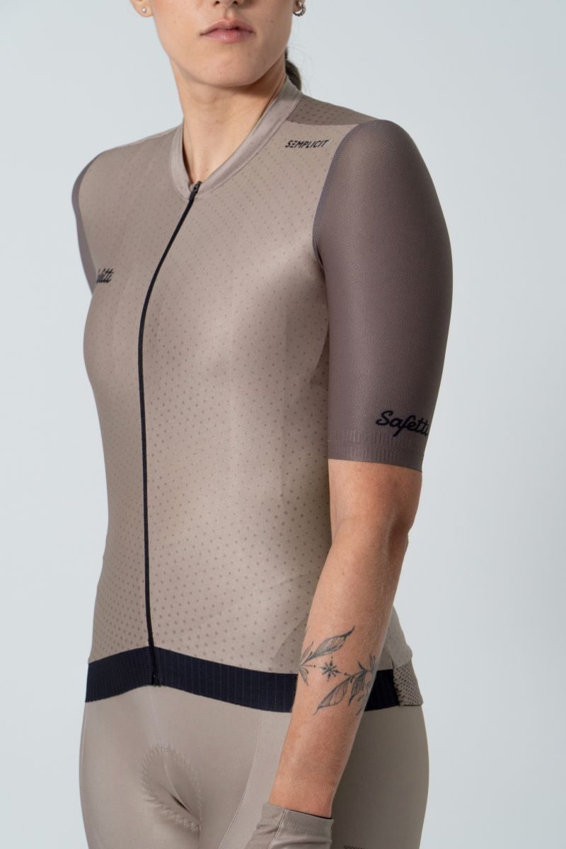 Jersey Fem Semplicitá Avelã